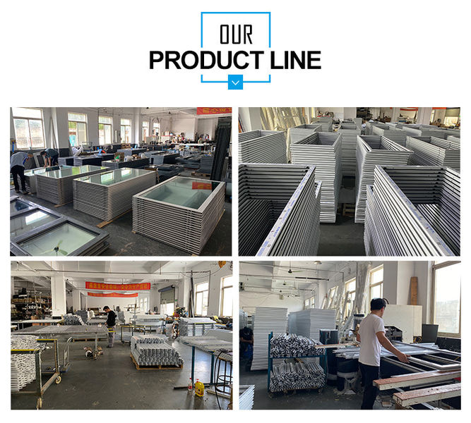 shanghai xuanyu building windows and doors co.,ltd สายการผลิตของผู้ผลิต